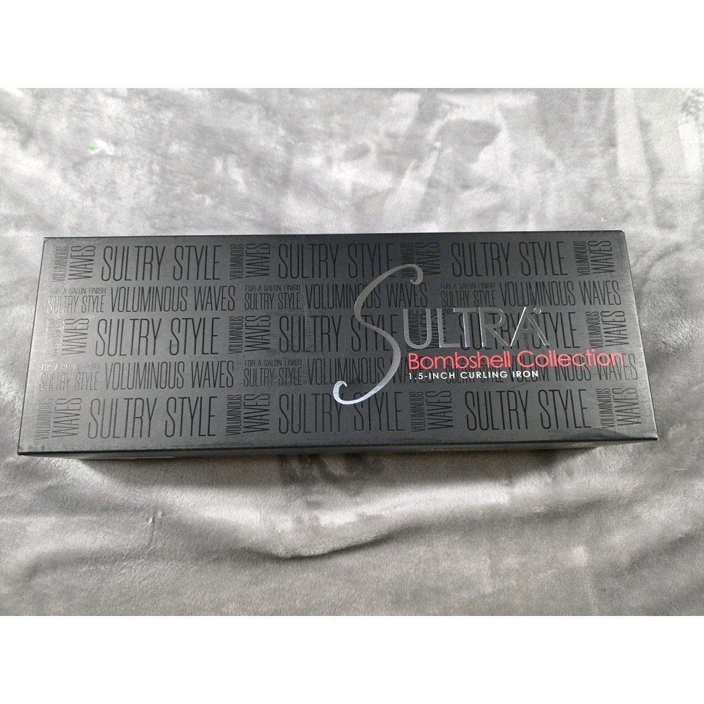 NEW Sultra The Bombshell‎ Clipless Barrel  1.5 in. Curling Iron
